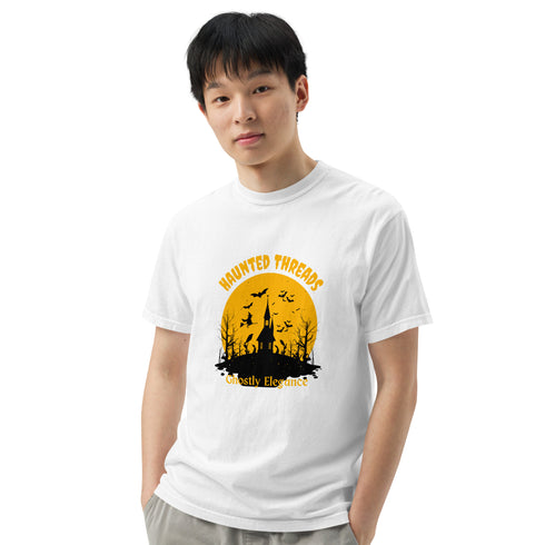 Unisex garment-dyed heavyweight t-shirt